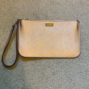 Kate Spade Rose Gold Wristlet